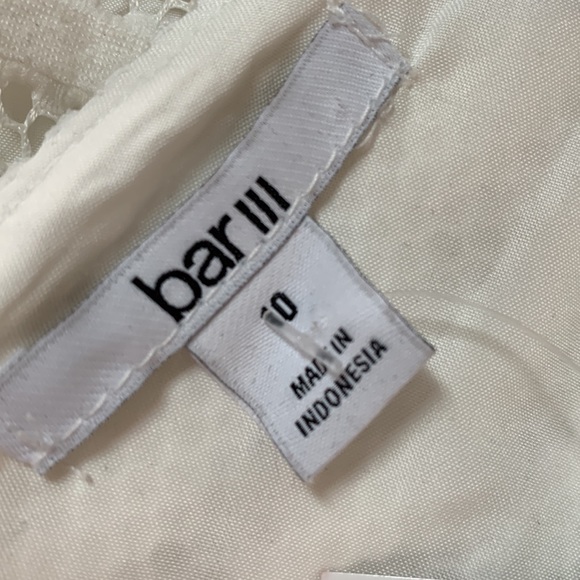 Bar III - Womens Illusion-Stripe Fit & Flare Dress - Size 10 NWT - Picture 10 of 12